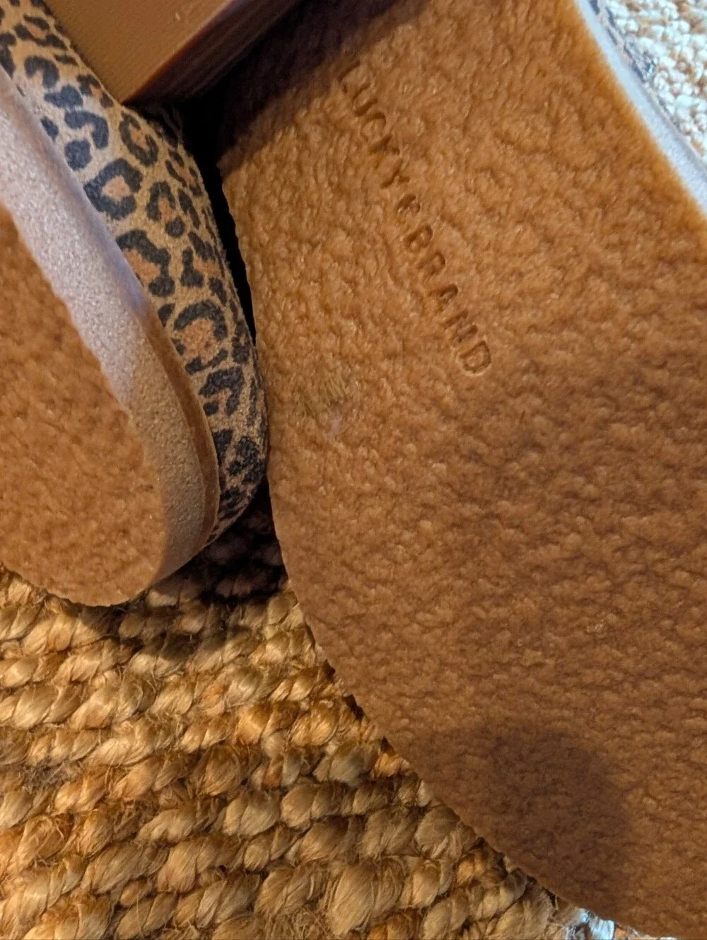 Lucky Brand Leopard Print Ankle Boots